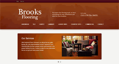 Desktop Screenshot of brooksflooringonline.com